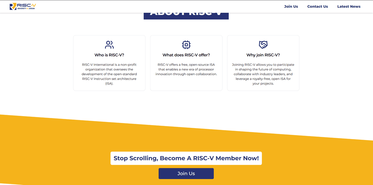 RISC-V UNIVERSITY OF JORDAN